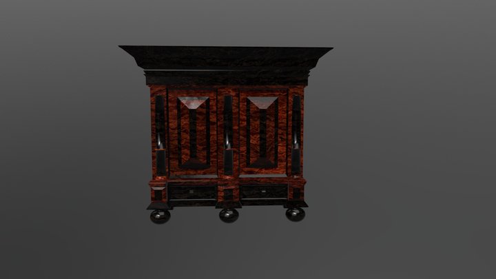Kussenkast 3D Model