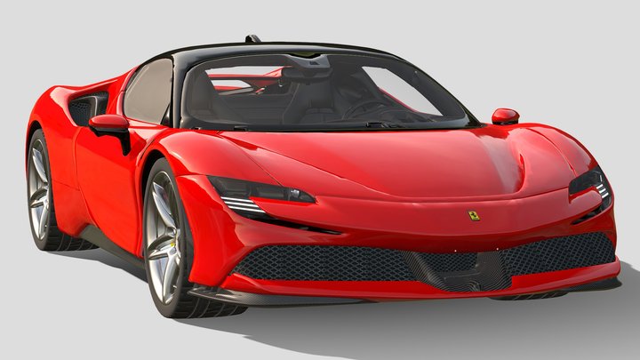 Ferrari SF90 Stradale 3D Model