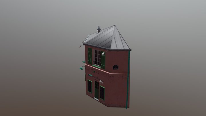 La Maison Rose 3D Model