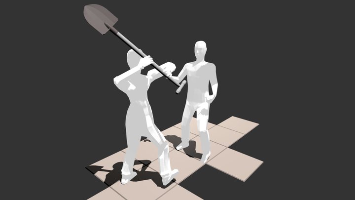 Shovelman 3D Model
