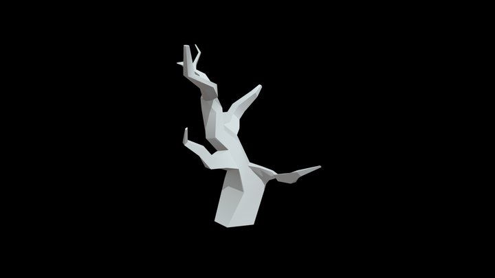 Tree Dead 3D Model