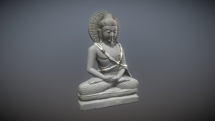Buddha Statue 3D Model
