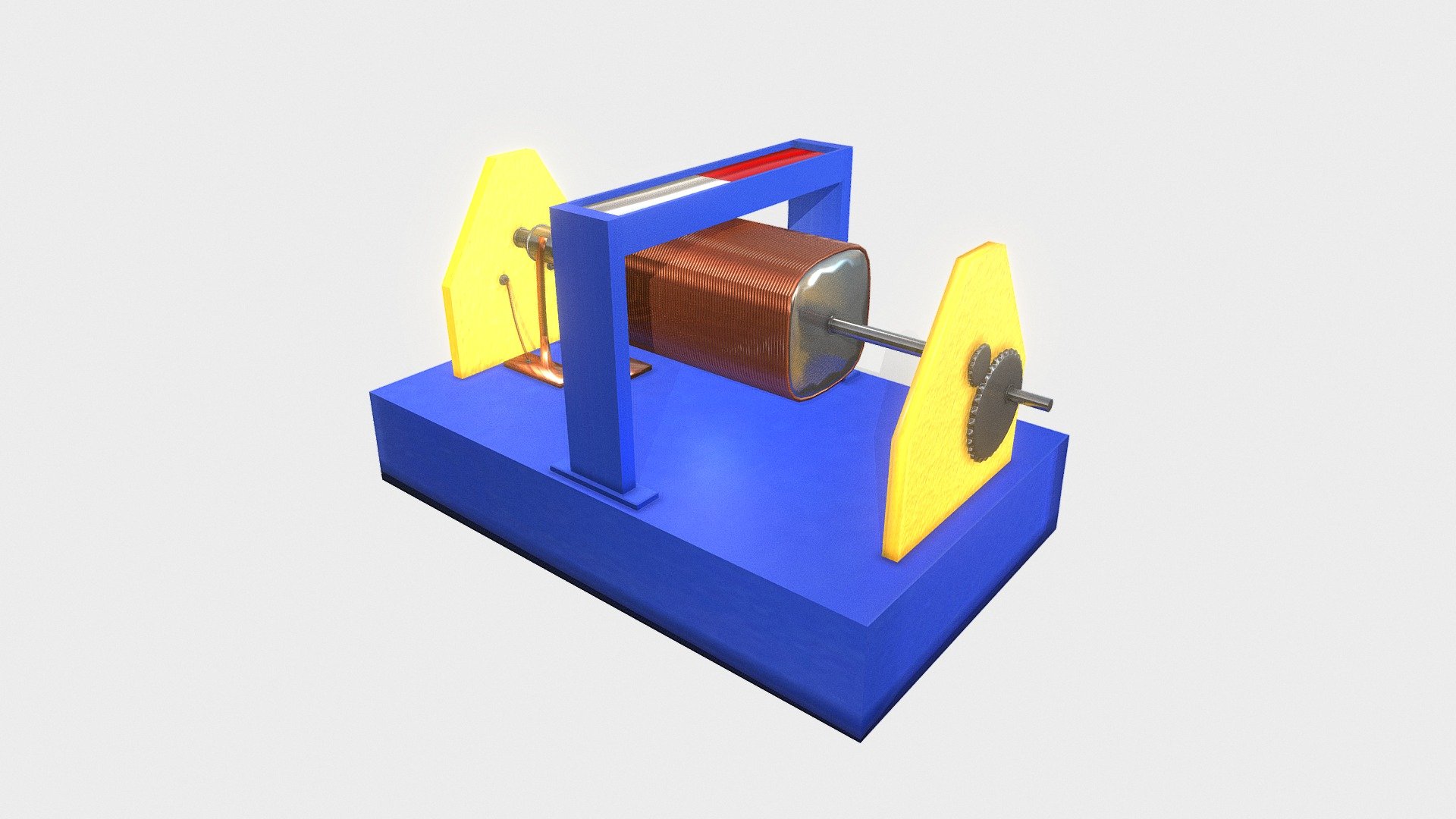 Electric Generator - 3D model by calp1 (@calp1) [c1c16b2]