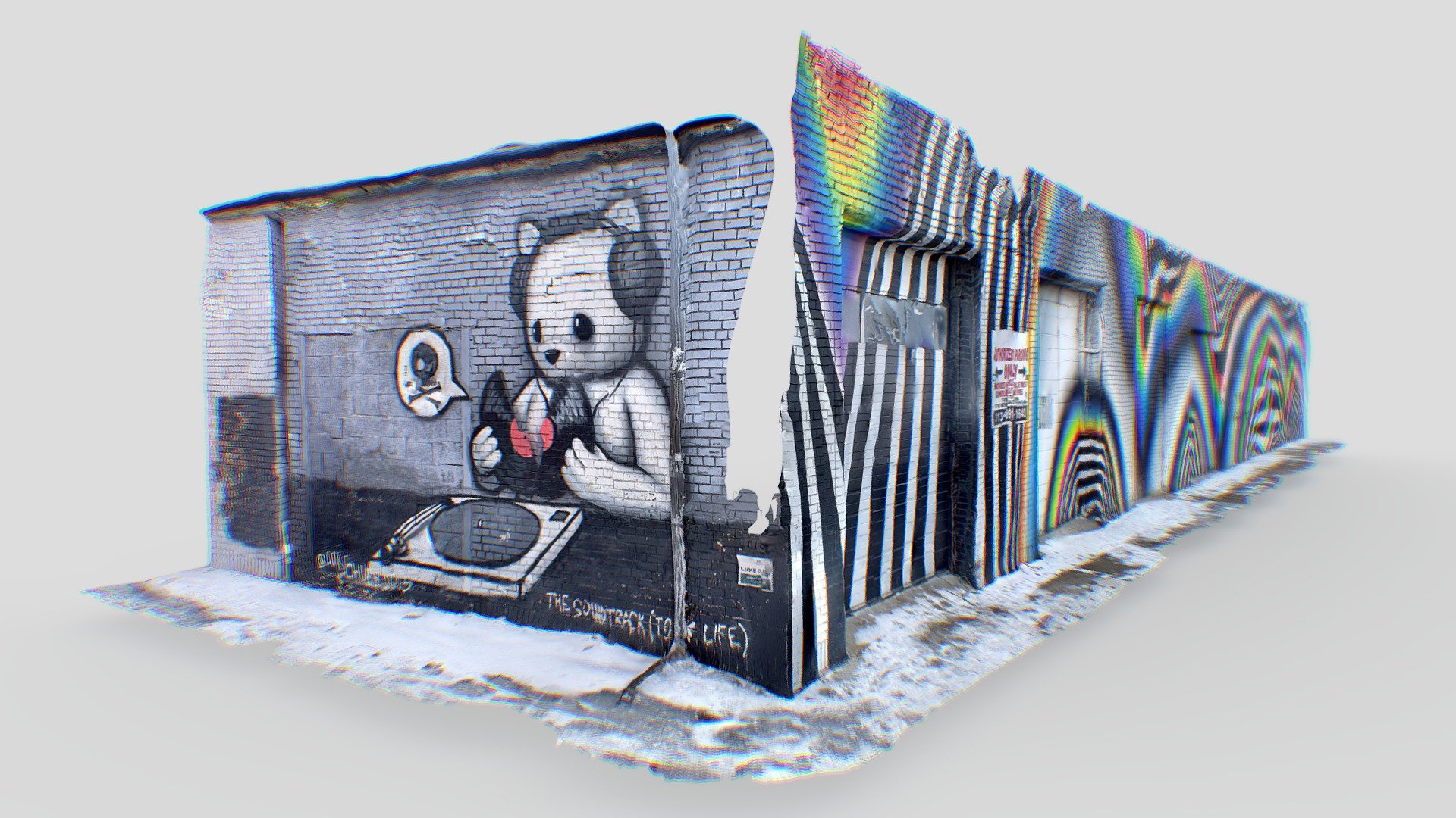 Day 41: Murals - Luke Chueh & Felipe Pantone