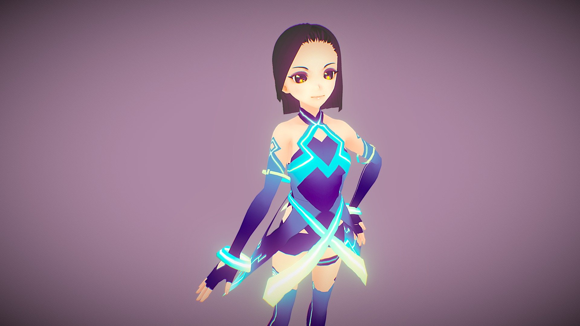 Anime VRroid Fantasy Girl - Download Free 3D model by daydev [c1c2478] -  Sketchfab