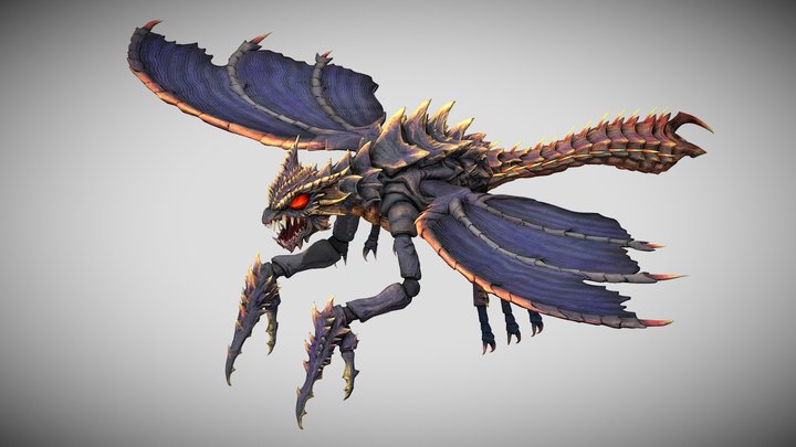Megaguirus – Modèle 3D gratuit STL
