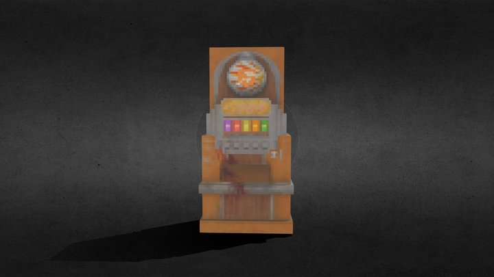 Minecraft Stamin Up Perk Machine 3D Model