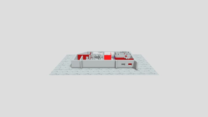 БАЗА 3D Model