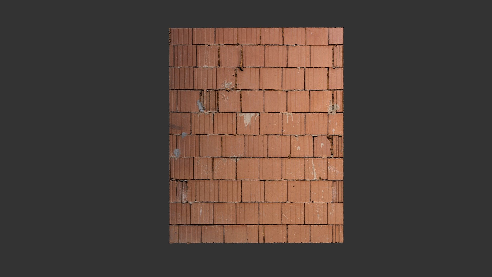Clay blocks wall texture Buy Royalty Free 3D model by jaromirharna [c1c4426] Sketchfab Store