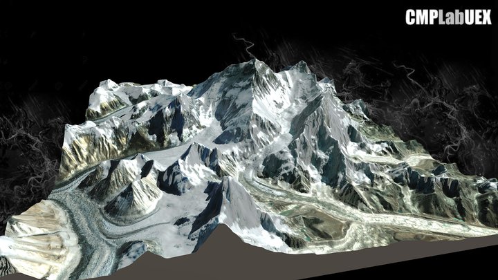 Sagarmāthā (Monte Everest), – Free 3D Model STL