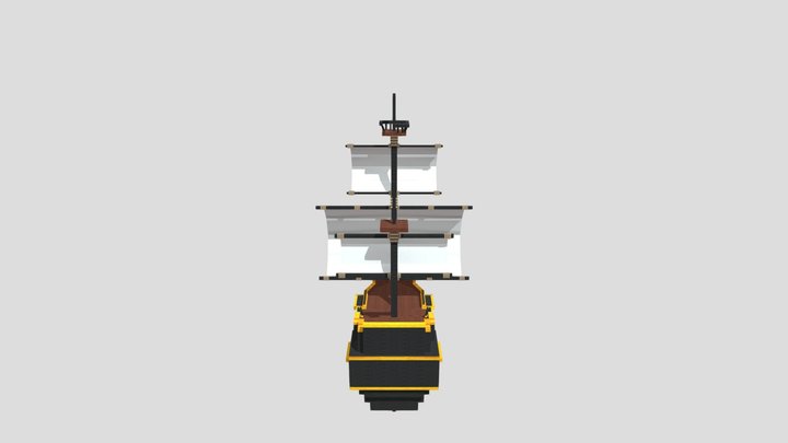 Ship t 3D Model