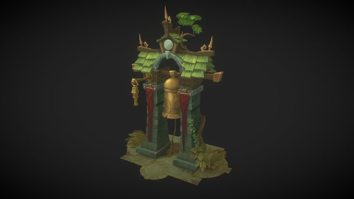 Bell Tower 3D Model