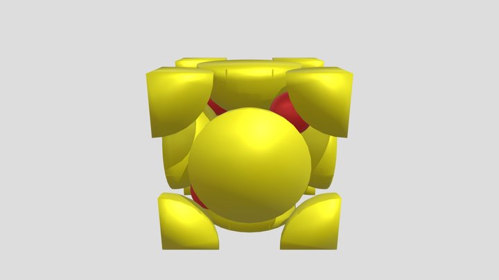 ZnS 3D Model