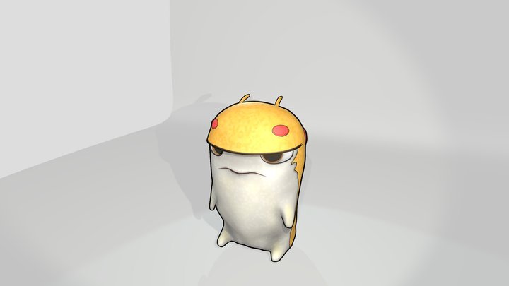 Slug Hop Rock 3D Model