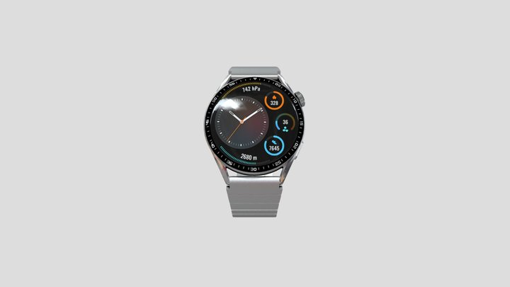 Huawei Watch GT3 46mm 3D Model