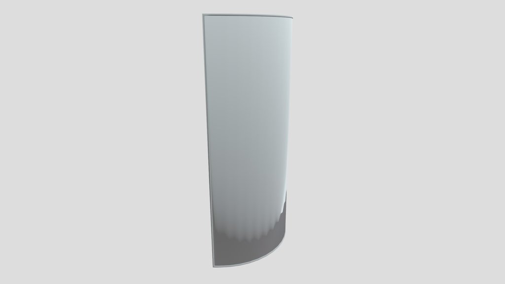 Curved Glass Window Full Height
