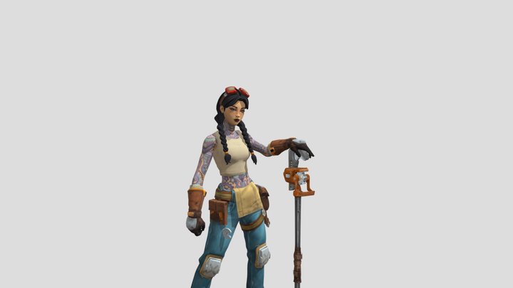 July Tex 3D Model