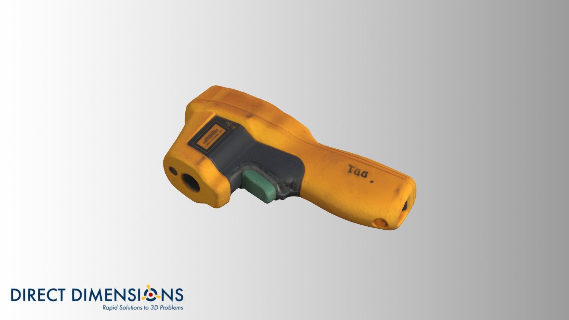 IR Thermometer - 3D model by Direct Dimensions (@dirdim) [c1c9850 ...