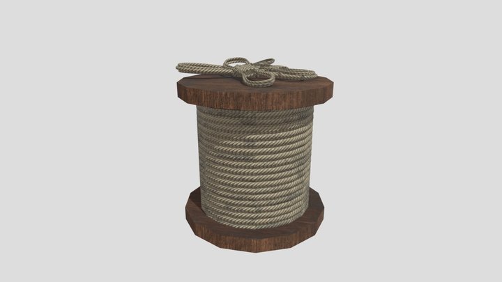 Spare Rope 3D Model