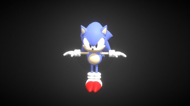 Sonic  (Outcome Memories)   [C4D Only!] 3D Model