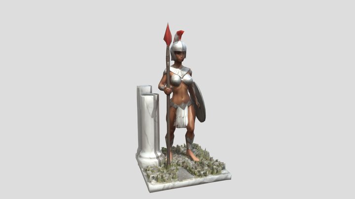 Warrior Sentinel 3D Model
