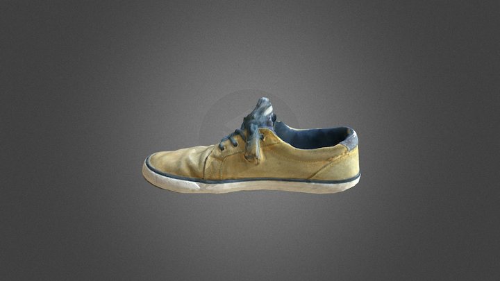 First 3D scan - shoe 3D Model