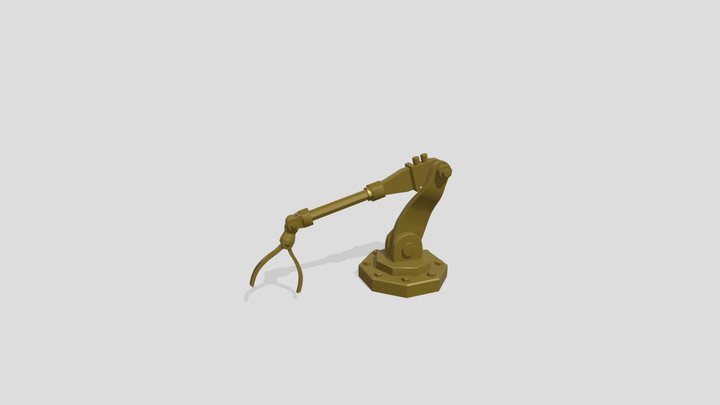Robot Arm 3D Model