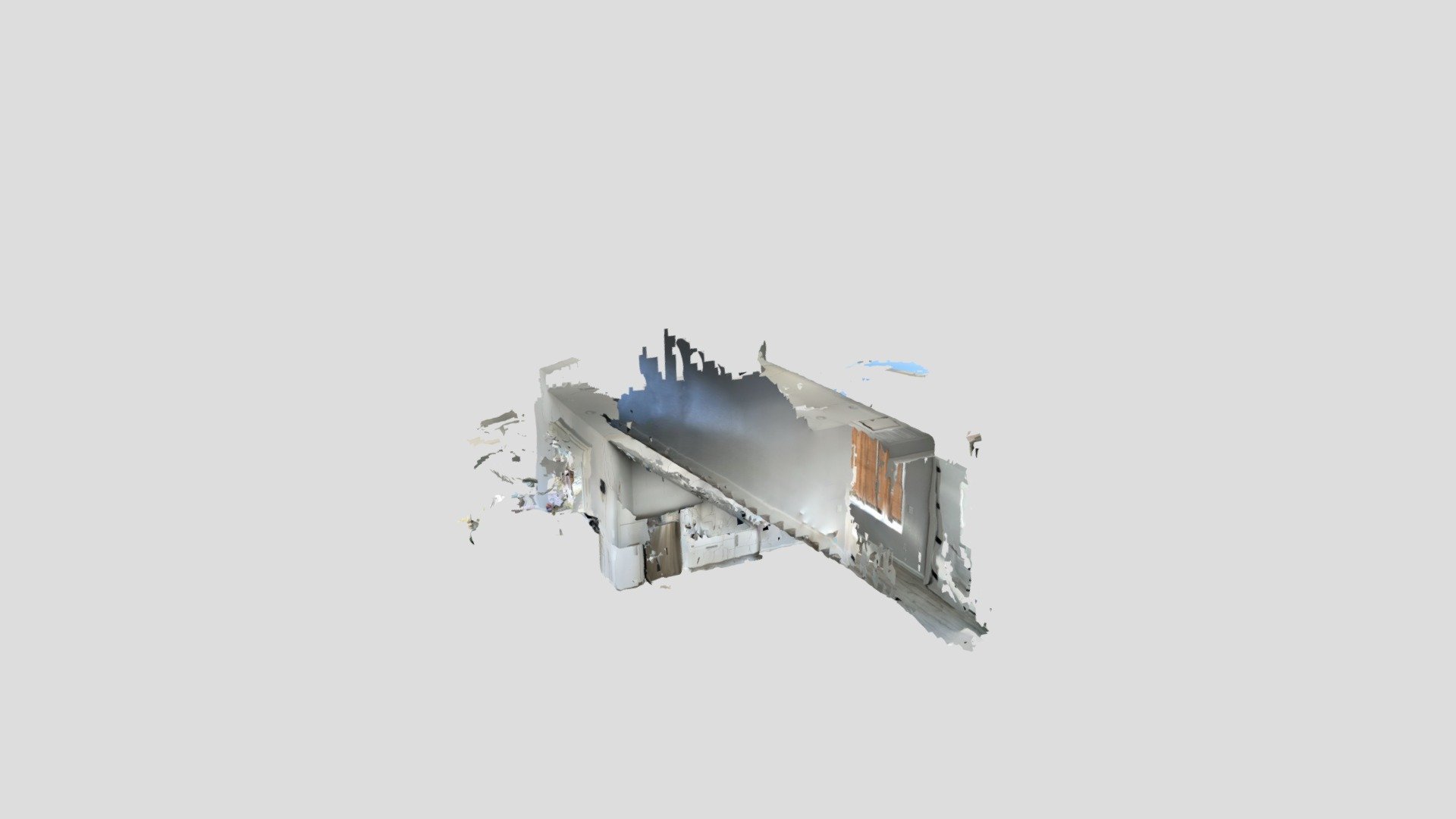 Kitchen remodel scan