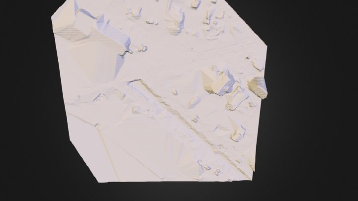 Dobříš potok 3D Model