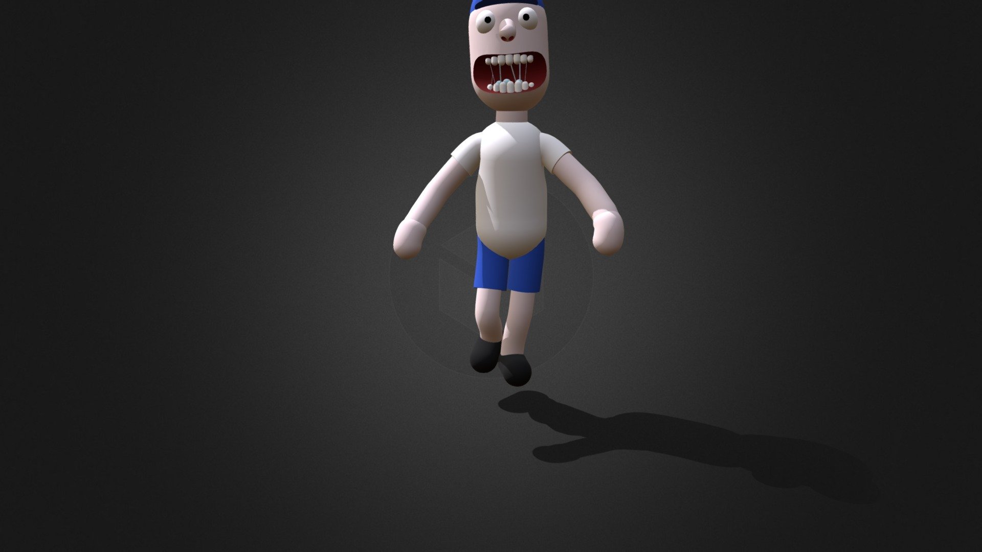 Mentos guy walking confidently - 3D model by s128286 [c1cdbe1] - Sketchfab