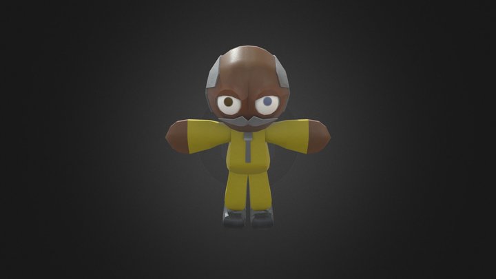 Janitor 3D Model