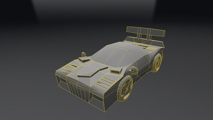 LC04 CAR MODEL 3D Model