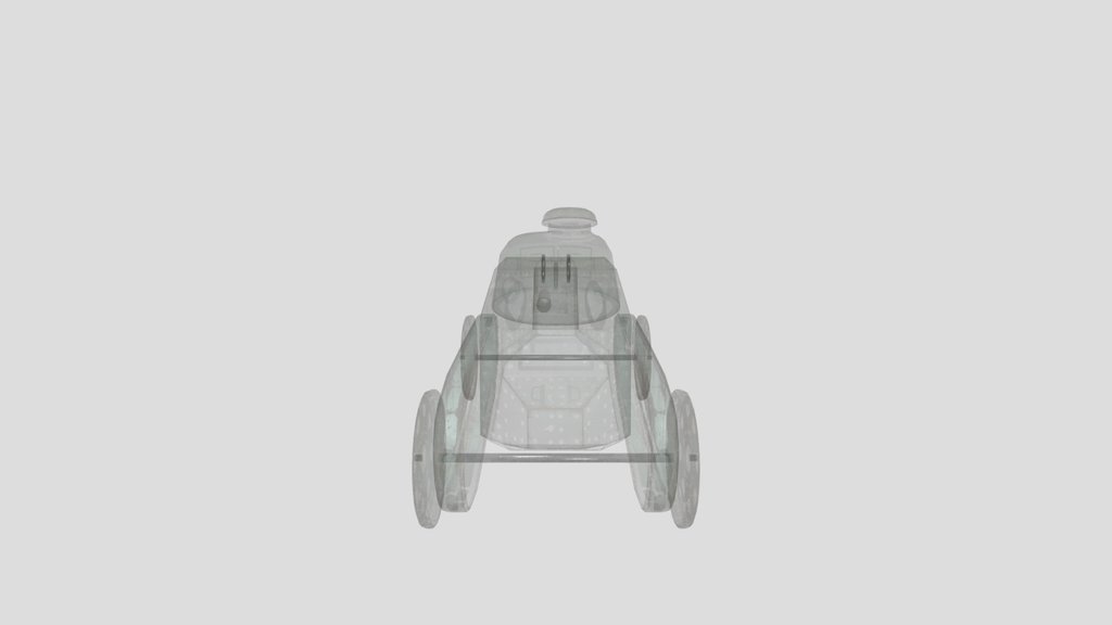 1920s Wooden Toy Ft 17 Tank