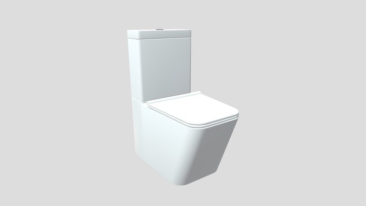 Toilet VAA-772662WH 3D Model