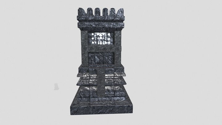 Rayaru Brindavana 3D Model