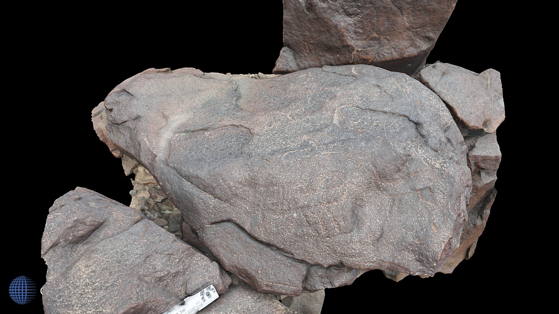 Petroglyph V6 Khatm Al Melaha, Kalba, Sharjah
