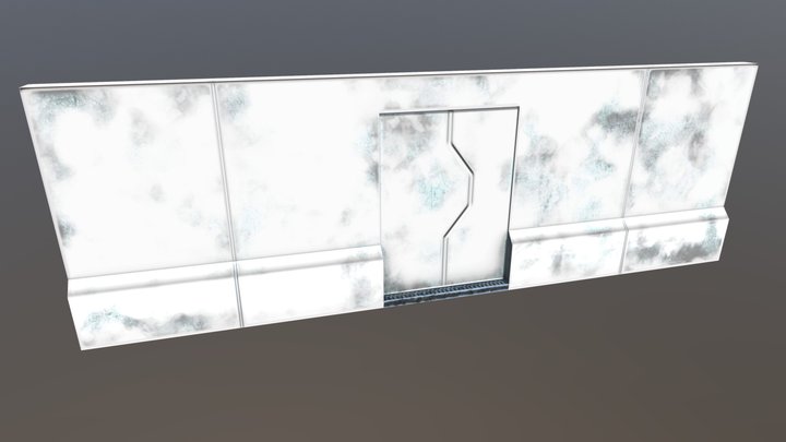 Lab Wall 3D Model