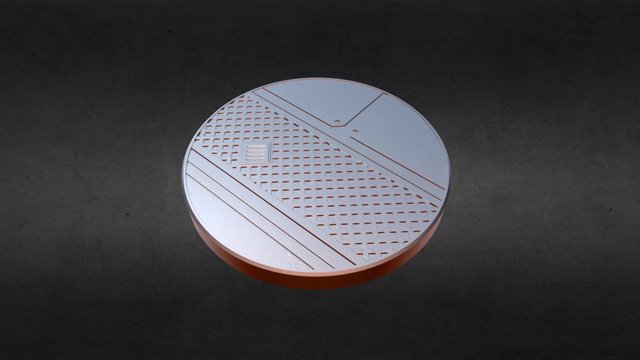 VALCROS board game_custom base 02 3D Model