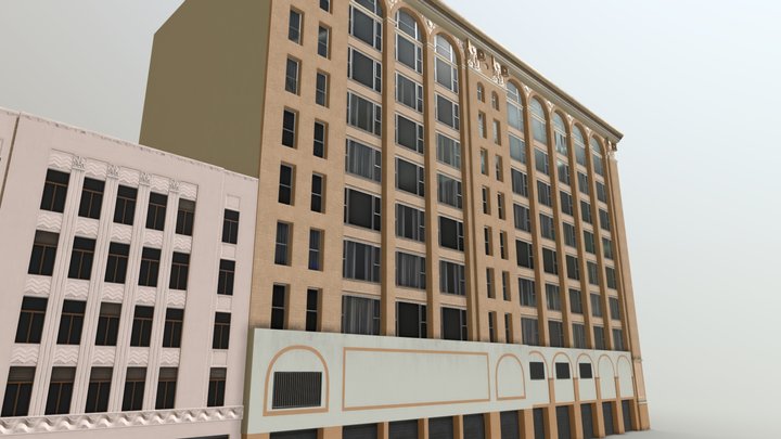 Pacific Electric Building 3D Model