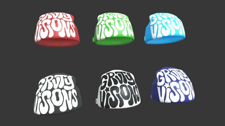 Beanie Pack 3D Model
