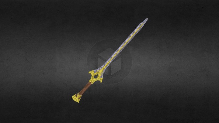 3DModel + Battle Knight Sword  MythicCraft Minecraft Marketplace