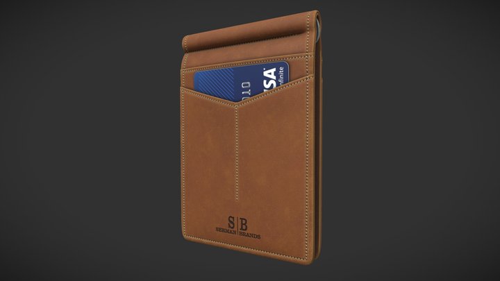 Wallet CardHolder Serman Brands 3D Model