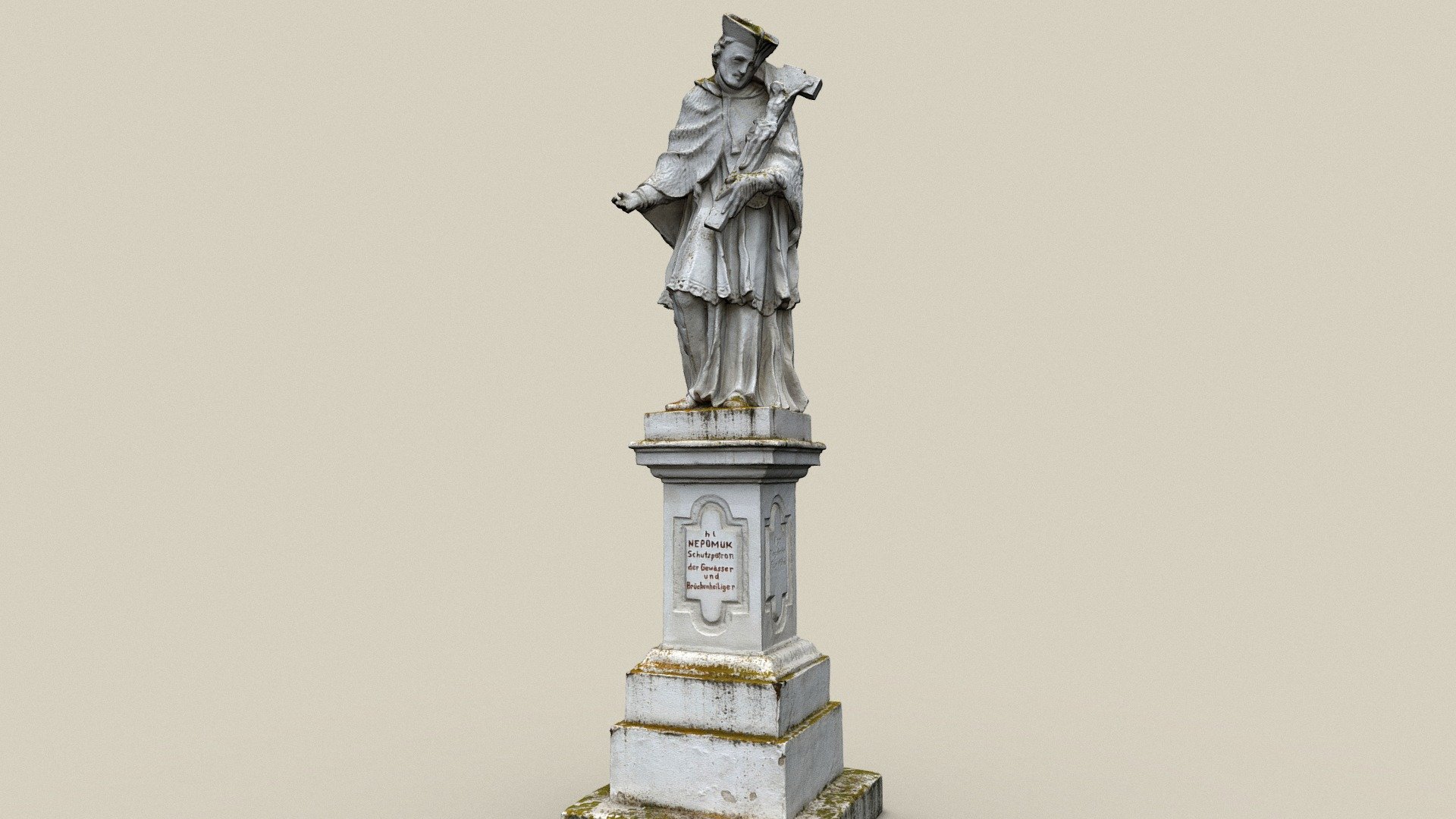 Hl. Nepomuk — Sketchfab embed 3D viewer