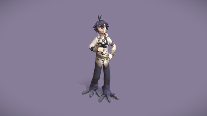 Borderlands Character - Corvid 3D Model