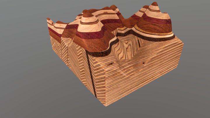 No. 120 - Geologic Block Model 3D Model