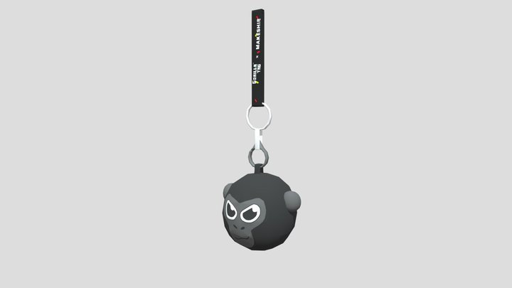 Gorilla tag keychain 3D Model