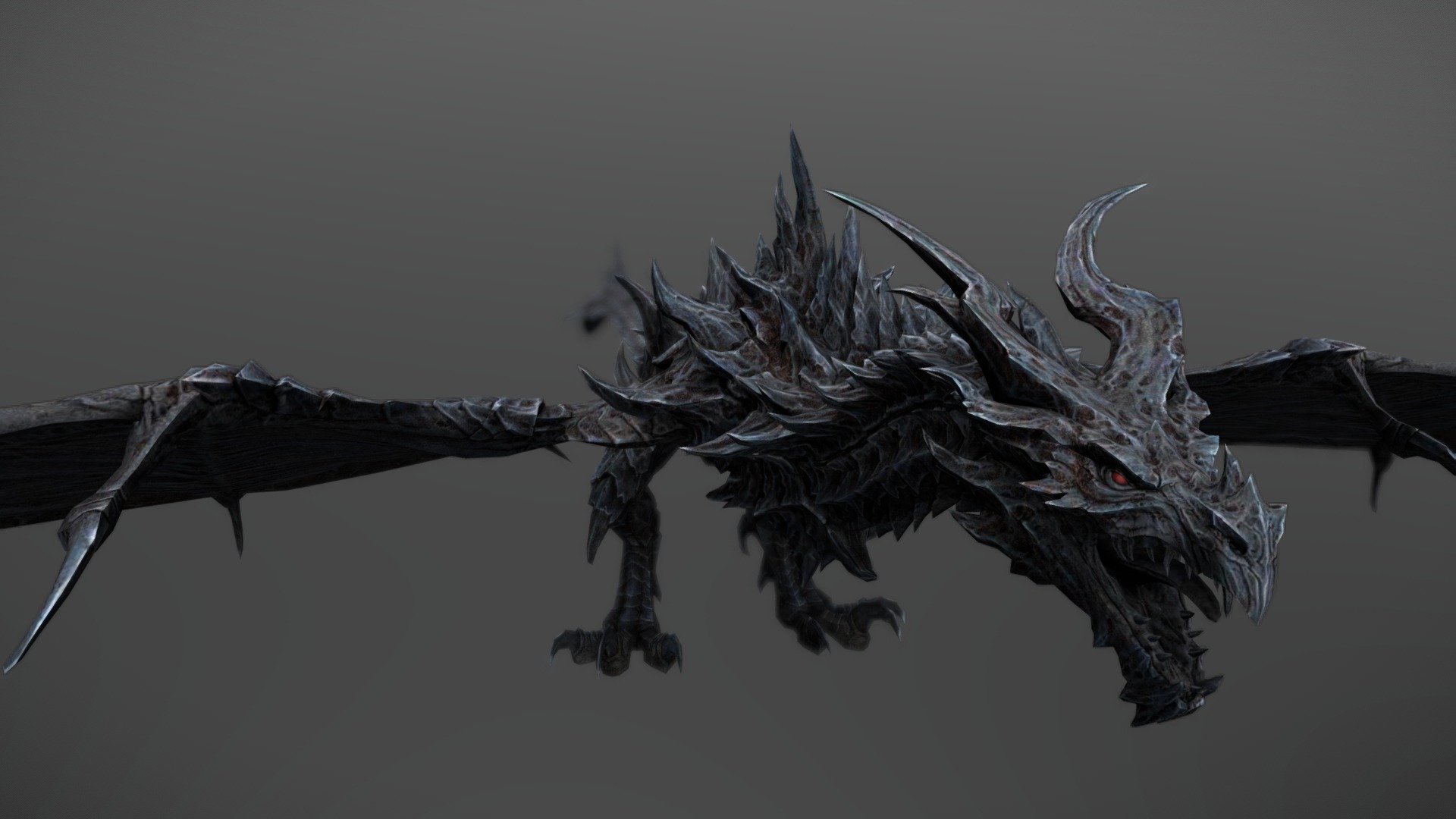 Alduin Download Free 3d Model By Dilirios Dilirios C1d54a5 Sketchfab