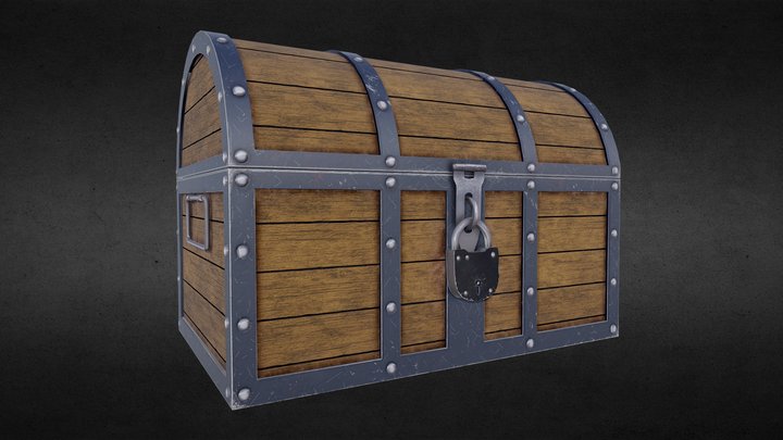 Pirate Box 3D Model