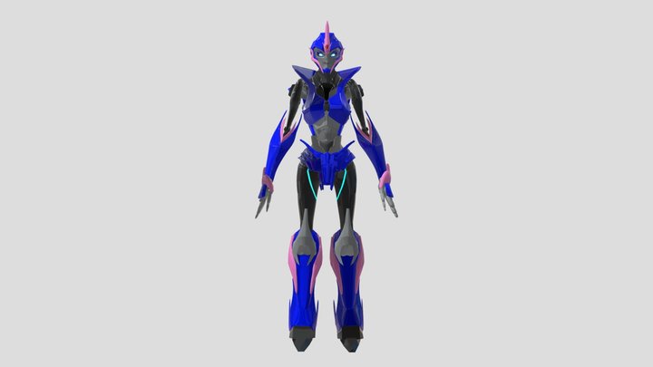 Arcee TFP Arcee this 3d model 3D Model