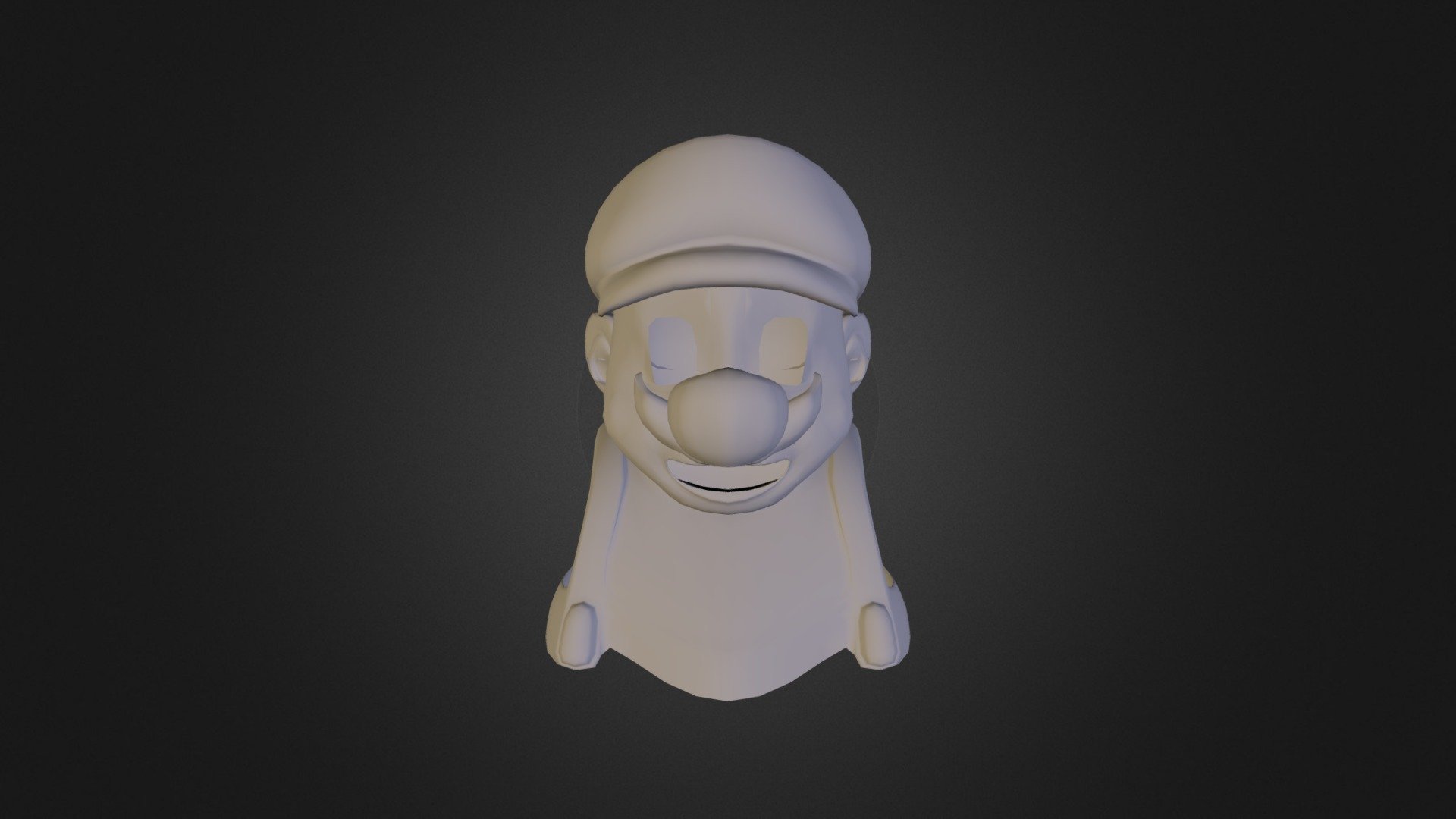 Mario Bust WIP - 3D model by vinbaratta [c1d78dc] - Sketchfab